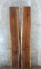 Thumbnail for 2- Bookmatched Live Edge Black Walnut Kitchen Table Top Slabs 1011-1012