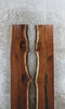 Thumbnail for 2- Live Edge Black Walnut Bookmatched Bar/Table Top 1027-1028