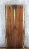 Thumbnail for 2- Bookmatched Live Edge Black Walnut Kitchen Table Top Slabs 1046-1047