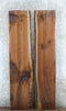 Thumbnail for 2- Bookmatched Live Edge Black Walnut Kitchen Table Top Slabs 1046-1047