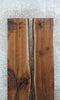 Thumbnail for 2- Bookmatched Live Edge Black Walnut Kitchen Table Top Slabs 1046-1047