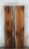 Thumbnail for 2- Bookmatched Live Edge Black Walnut Dining Table Top Slabs 1048-1049