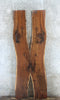 Thumbnail for 2- Bookmatched Live Edge Black Walnut River Table Top Slabs 1052-1053