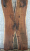 Thumbnail for 2- Bookmatched Live Edge Black Walnut River Table Top Slabs 1052-1053