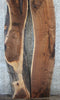 Thumbnail for 2- Bookmatched Live Edge Black Walnut River Table Top Slabs 1052-1053