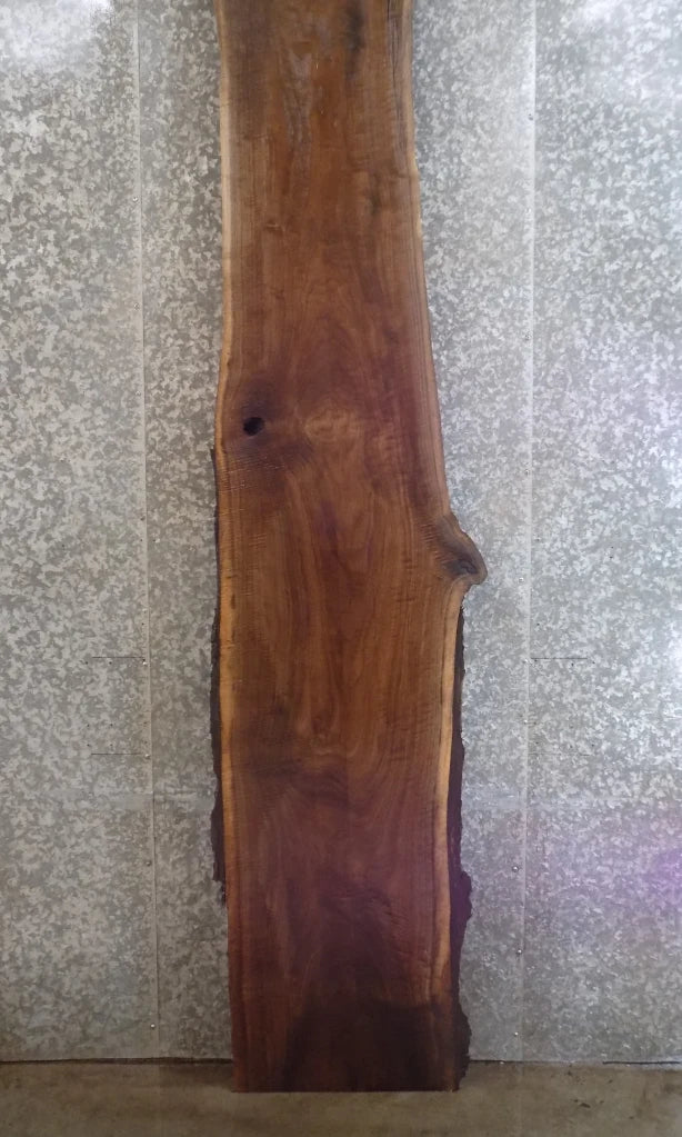 Live Edge Black Walnut Bar Top/Accent Table Top Slab 1071