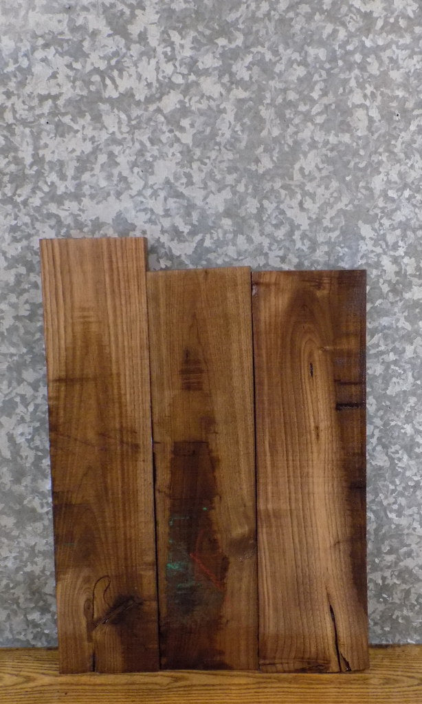 3- Kiln Dried Rustic Black Walnut Craft Pack/Lumber Boards 11111-11113