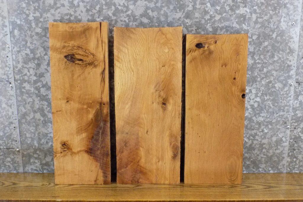 3- White Oak Salvaged Kiln Dried Lumber/Craft Pack/Shelf Slabs 11469-11471