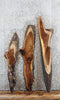 Thumbnail for 3- Salvaged Live Edge Black Walnut Craft Pack Boards 1279-1281