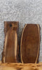 Thumbnail for 2- Salvaged Live Edge Black Walnut Taxidermy Mount/Clock Slabs 13042-13043