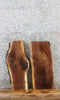 Thumbnail for 2- Live Edge Black Walnut End Table Top Slabs 13118-13119