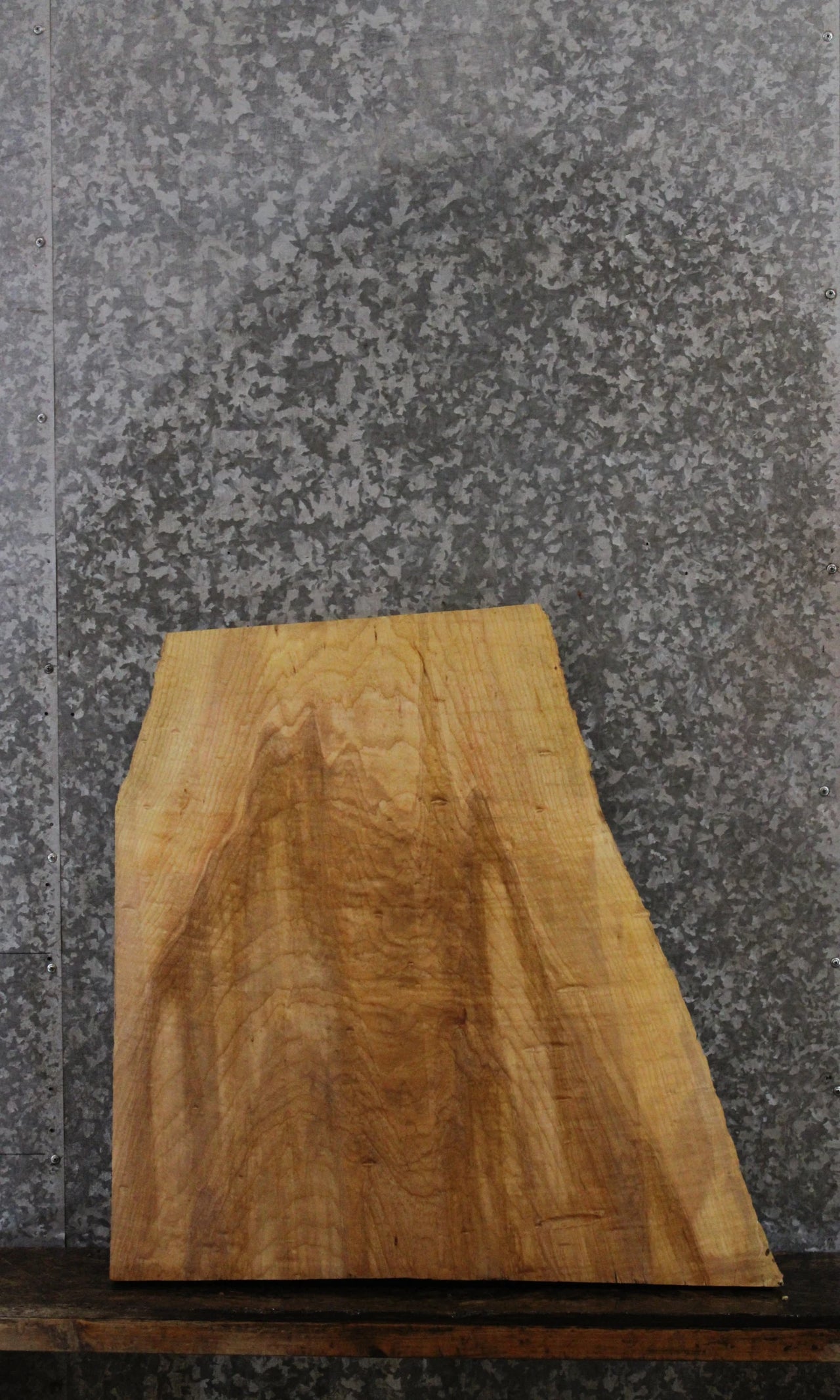 Ash Live Edge Table Leg Slab/End Table Top 13333