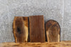 Thumbnail for 3- Reclaimed Live Edge Black Walnut Wall Art/Clock Slabs 13490-13492