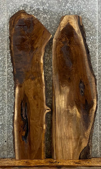 Thumbnail for 2- Black Walnut Live Edge Coffee Table Top/Side Table Top 1371,1385