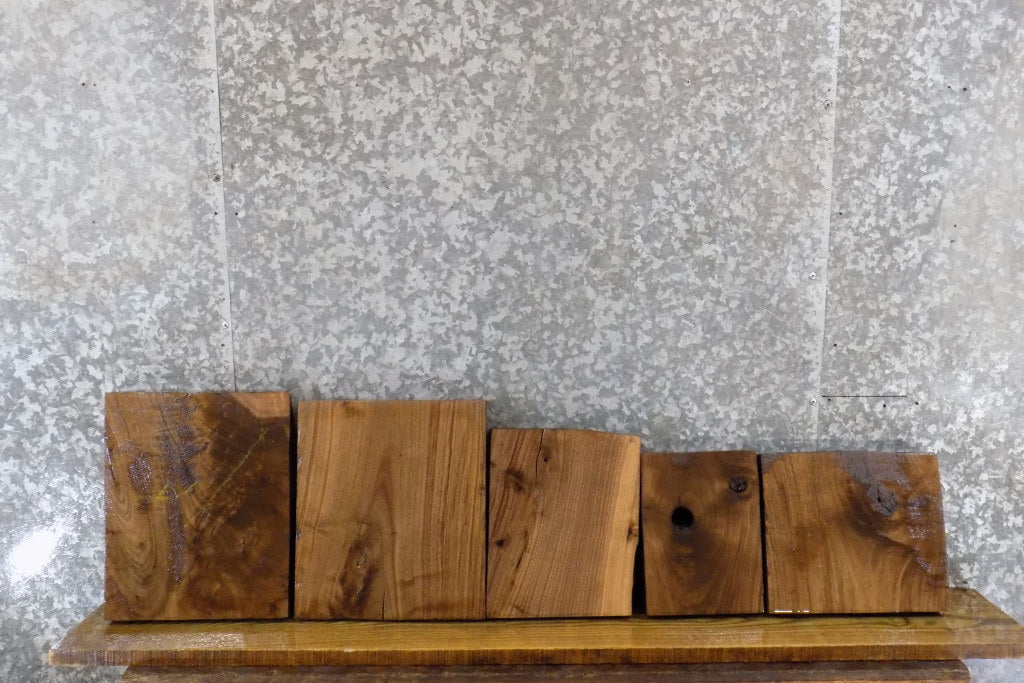 5- Black Walnut Salvaged Kiln Dried Craft/Lumber Pack 13962-13966