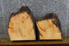 Thumbnail for 2- Partial Live Edge Pine Rustic Oval Cut Craft Pack Wood Slabs 14008-14009