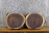 Thumbnail for 2- Round Cut Rustic Partial Live Edge Black Walnut Craft Pack 14520-14521