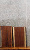 Thumbnail for 2- Live Edge Black Walnut Craft Pack/End Table Tops 14757,14759