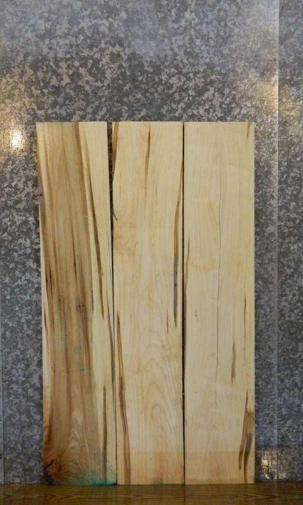 3- Kiln Dried Ambrosia Maple Lumber Boards LSWS15 15122-15124