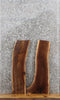 Thumbnail for 2- Live Edge Black Walnut Side Table Tops/Wall Shelves 1635-1636