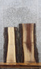 Thumbnail for 2- Salvaged Natural Edge Black Walnut Office Desk Top Slabs 1827-1828