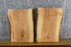 Thumbnail for 2- Bookmatched Live Edge Bark Ash DIY Charcuterie Boards/Slabs 1853-1854