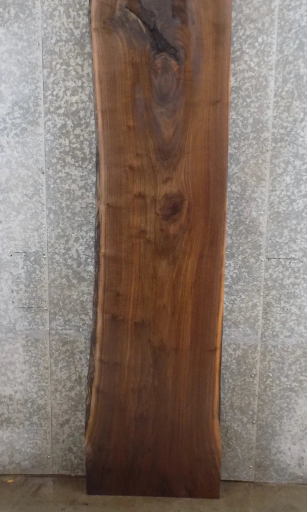 Live Edge Reclaimed Black Walnut Accent Table Top/Bar Top Slab 20047