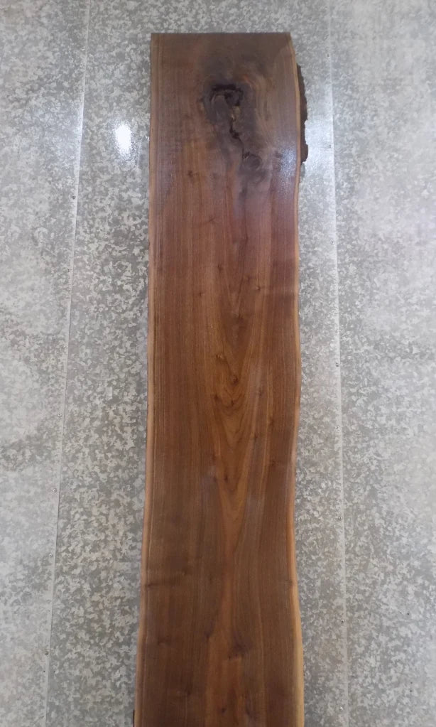 Live Edge Salvaged Black Walnut Bar Top/Accent Table Top Slab 20048