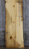 Thumbnail for Reclaimed Natural Edge Bark Pine Long Bar Top Slab CLOSEOUT 20059