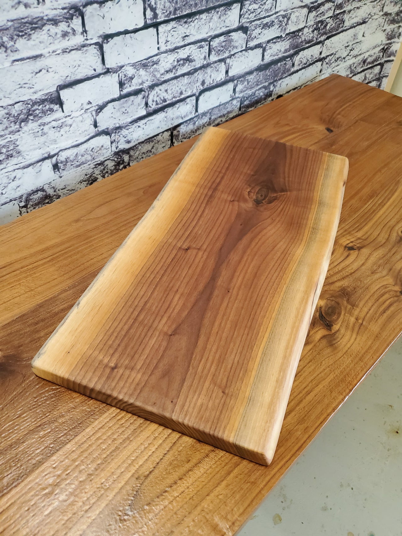 Live Edge Black Walnut Charcuterie Board | Unfinished & Finished Options