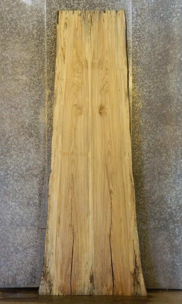 2- Bookmatched Live Edge Hackberry Table Top Wood Slabs CLOSEOUT 20233-20234