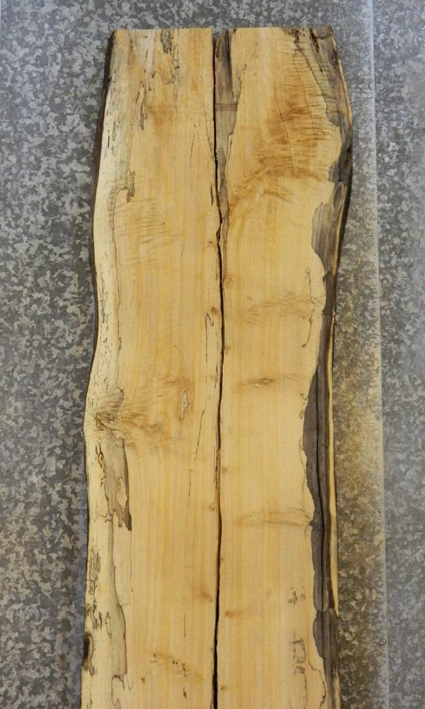 2- Live Edge Spalted Maple Split Board/River Table CLOSEOUT 20291