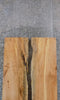 Thumbnail for 2- Rustic Live Edge Bookmatched Maple Dining Table Top Slabs 20295-20296