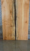 Thumbnail for 2- Rustic Live Edge Bookmatched Maple Dining Table Top Slabs 20295-20296