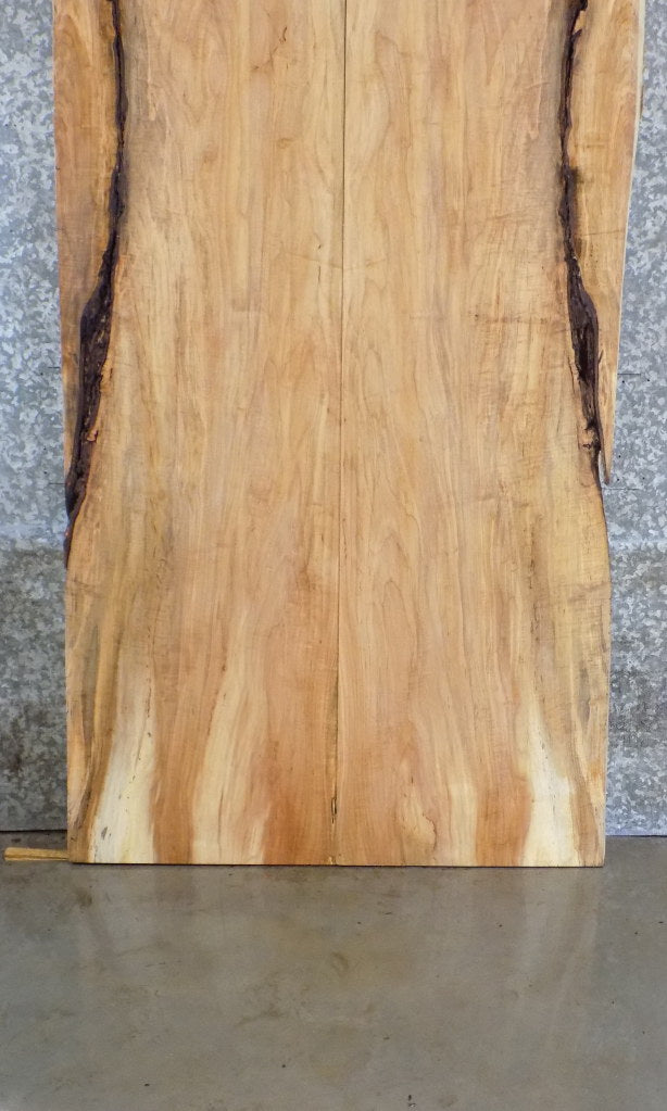 2- Salvaged Spalted Maple Dining/Kitchen Table Top Slabs 20311-20312