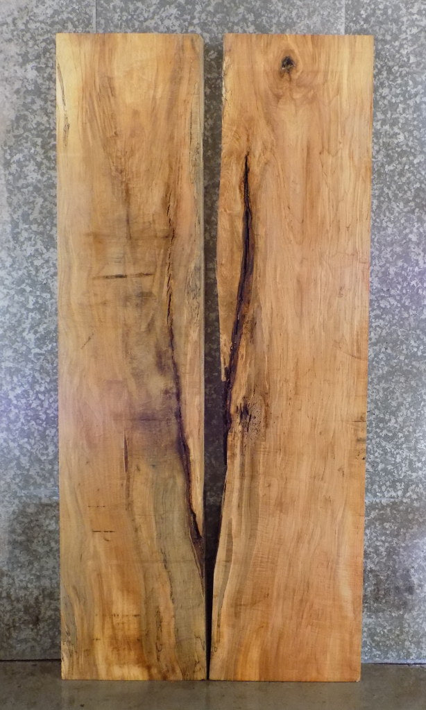 2- Salvaged Spalted Maple Dining/Kitchen Table Top Slabs 20311-20312