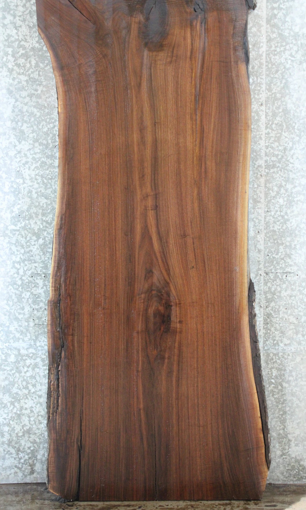 Rustic Live Edge Black Walnut Kitchen Table Top 20404