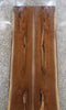 Thumbnail for 2- Live Edge Bookmatched Black Walnut Conference Table Top Slabs 20421-20422