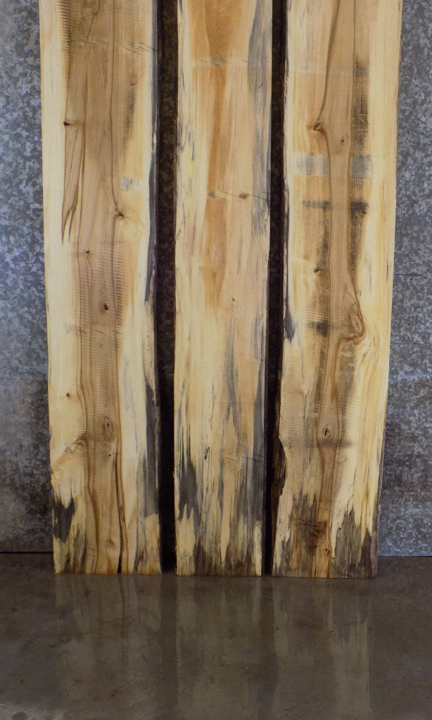 3- DIY Live Edge Maple Bookmatched Dining Table Top Slabs 20438-20440