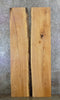 Thumbnail for 2- Rustic Natural Edge Ash Bookmatched Dining Table Top Slabs 20454-20455