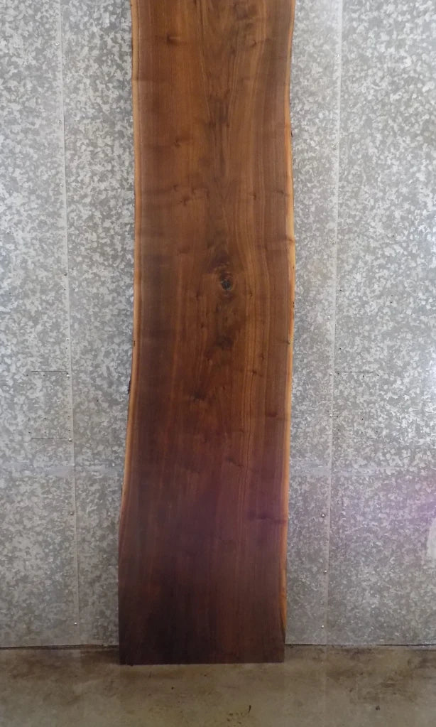 Live Edge Black Walnut Mantel/Bar Top/Kitchen Counter Slab 20458