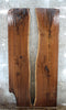 Thumbnail for 3- Bookmatched Black Walnut Live/Natural Edge Dining Table Slabs 20516-20517