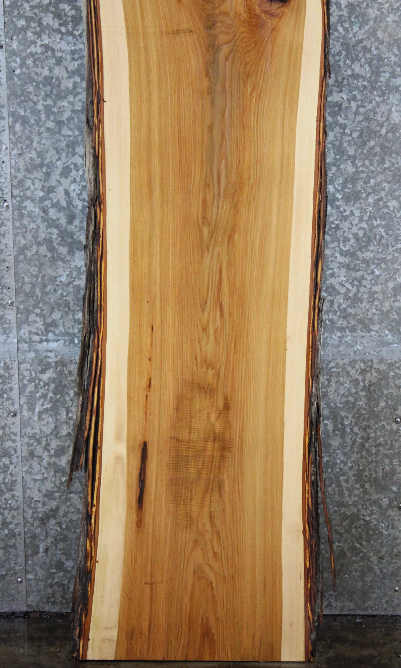 Live Edge Hickory Bar Top Slab 20528