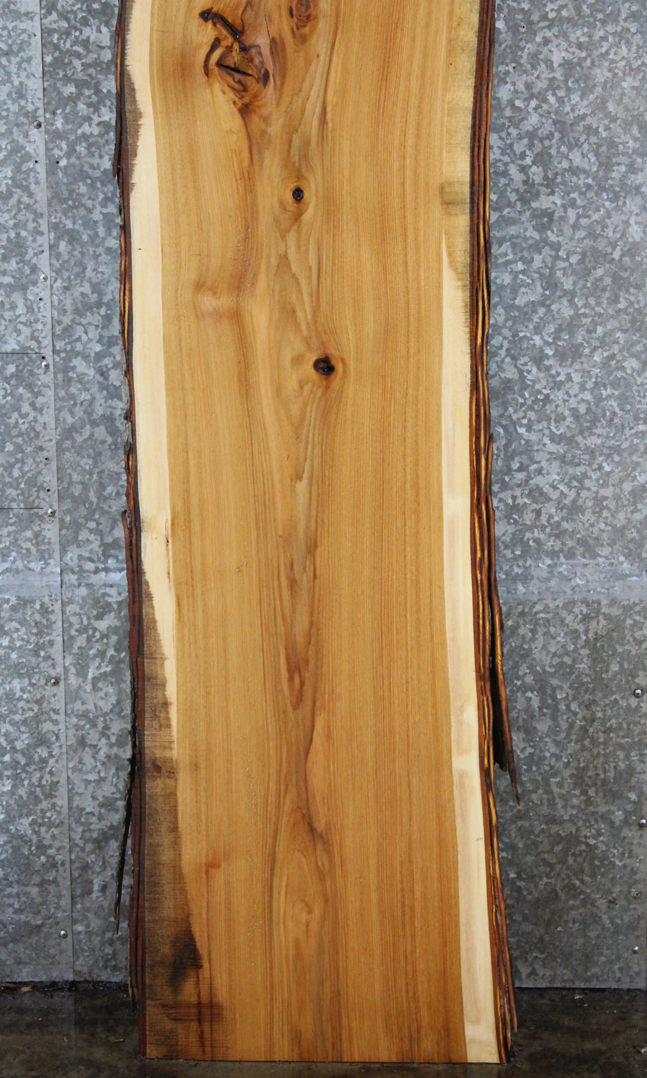 Live Edge Hickory Bar Top Slab 20528