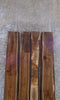 Thumbnail for 4- DIY Live Edge Black Walnut Bookmatched Dining Table Top Slabs 20529-20532