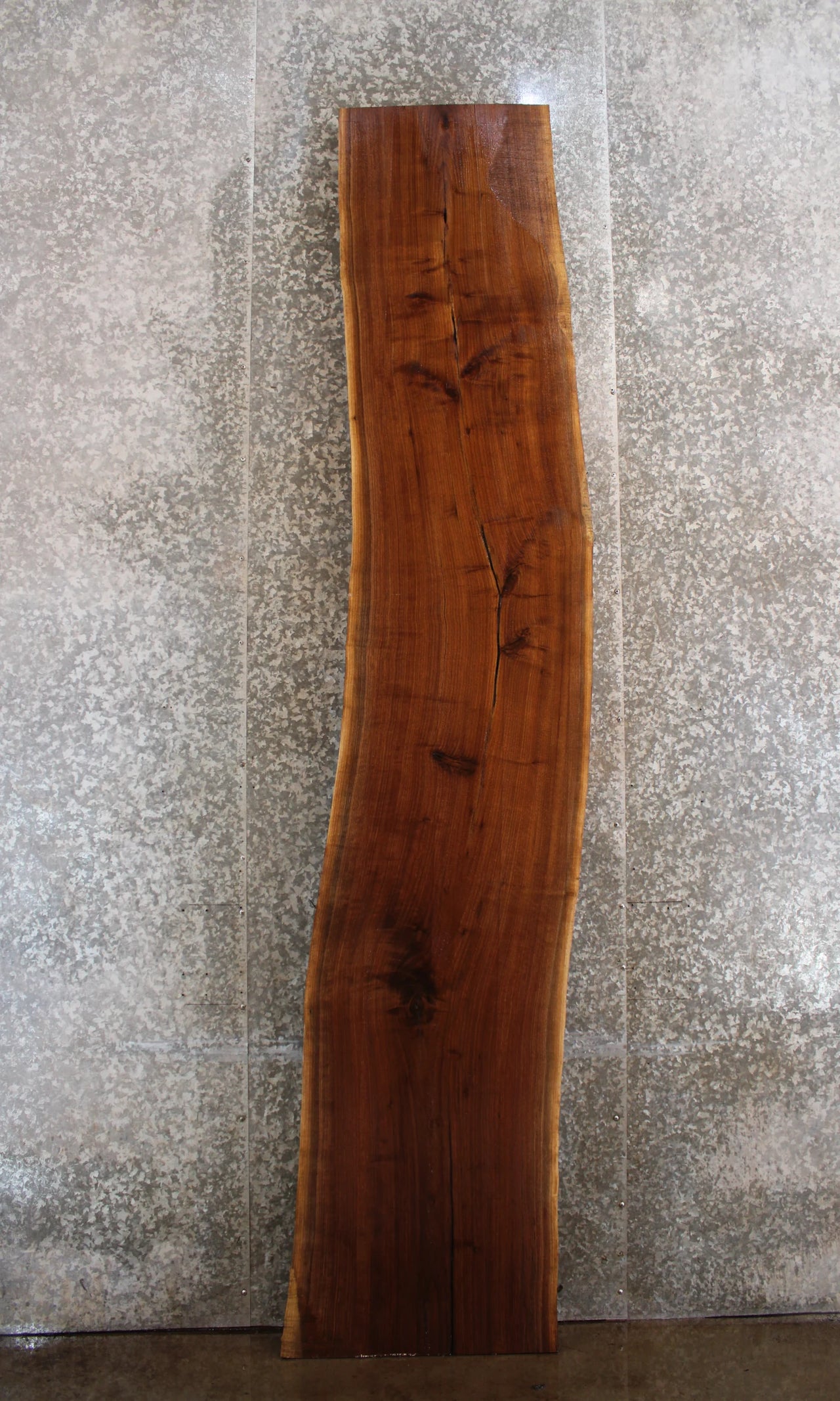 Black Walnut Live Edge Bar Top Slab/Mantel Slab 20537