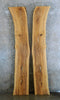 Thumbnail for 2- Bookmatched Live Edge Rustic Ash Bar/Table Top Slabs CLOSEOUT 20545-20546