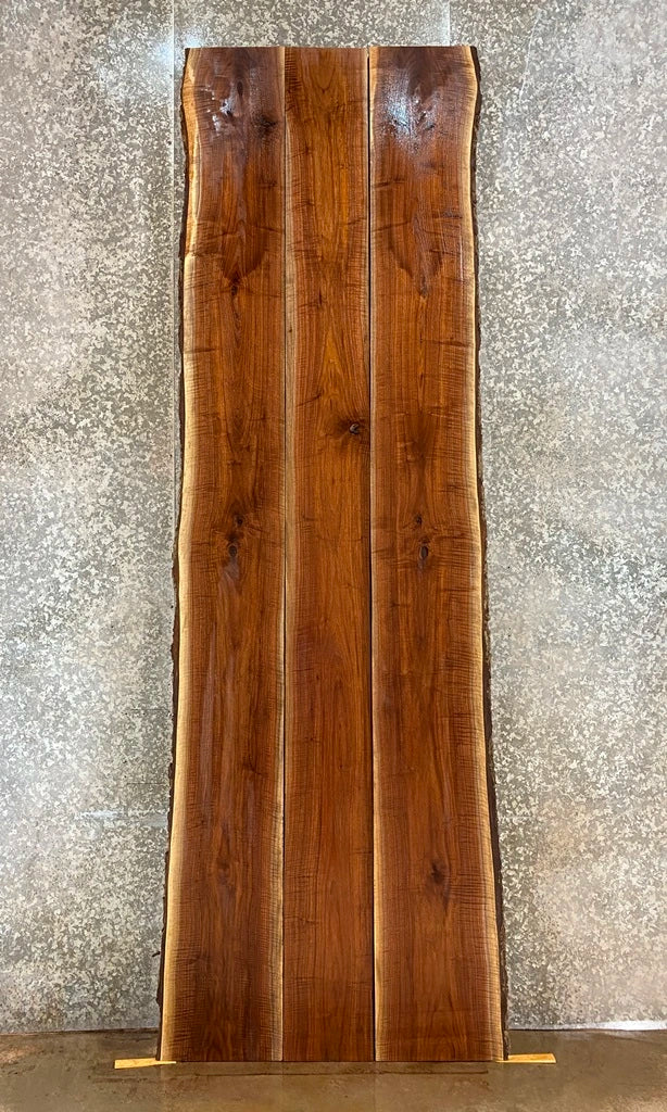 3- Live Edge Black Walnut Dining/Conference Table Top Slab Set 20574-20576