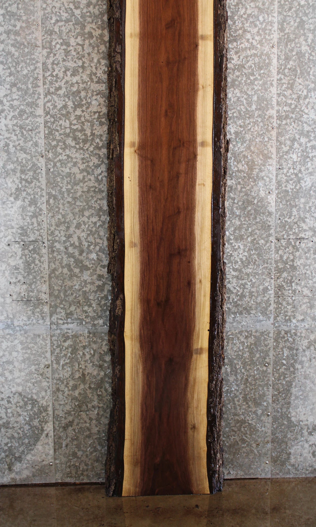 Black Walnut Live Edge Bar Top Slab/Mantel Slab 20584