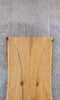 Thumbnail for 2- Rustic Live Edge Ash Bookmatched Dining Table Top Slabs 20588-20589